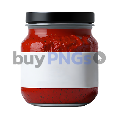 Ajvar jar blank