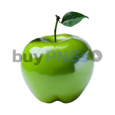 Green apple fruit