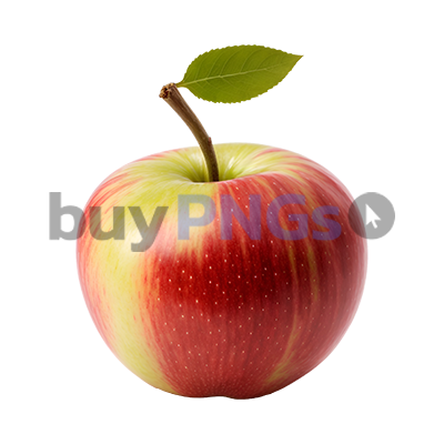 Red apple fruit