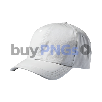 Baseball white hat cap