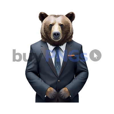 Bear market in business suite