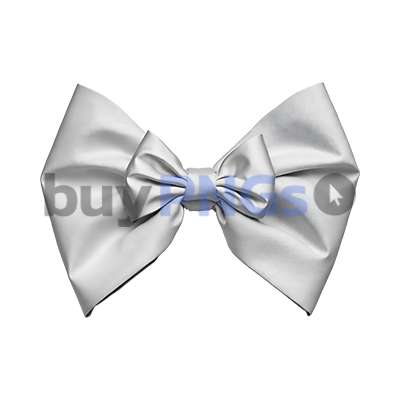 white bow