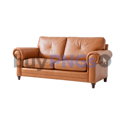 brown leather sofa couch Chesterfield