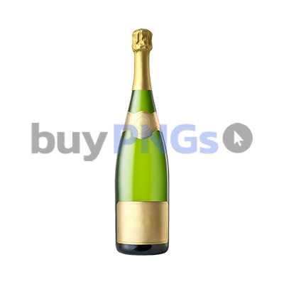 champagne bottle