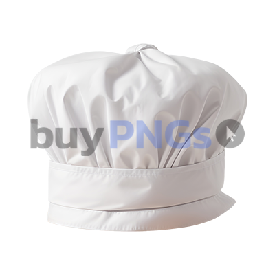 white chef kitchen cook hat