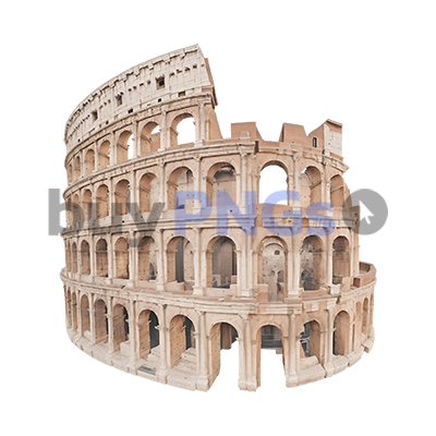 roman Colosseum ruin building