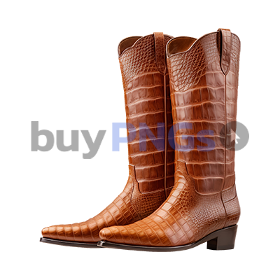 man cowboy crocodile leather boots