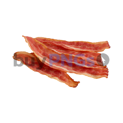 Crispy bacon slices