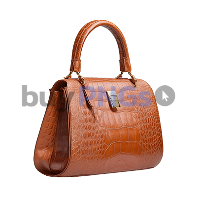 crocodile woman leather bag