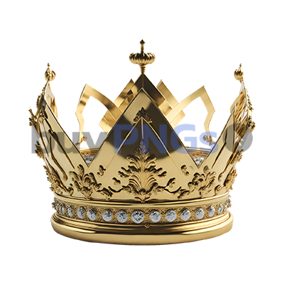 king golden crown