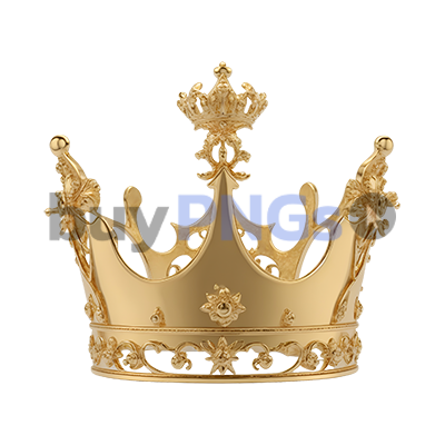 king gold crown