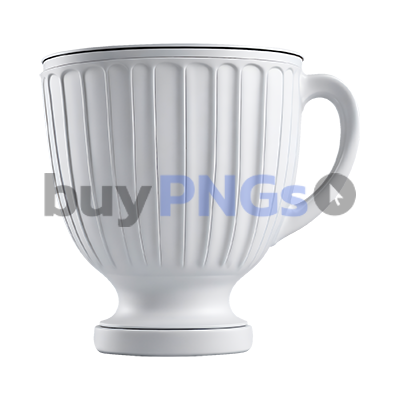 white cup