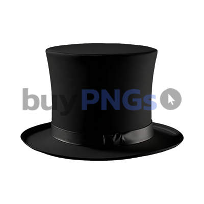 black wizard magician cylinder hat