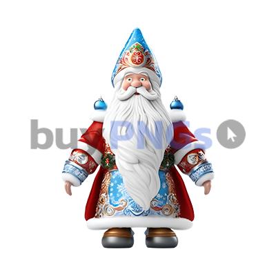 ded moroz (dedek mraz) slavic santa claus