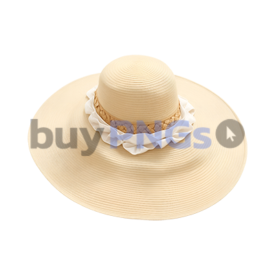 elegant wide brim hat