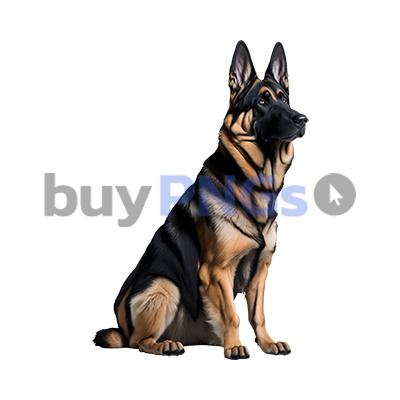 german shepherd dog png