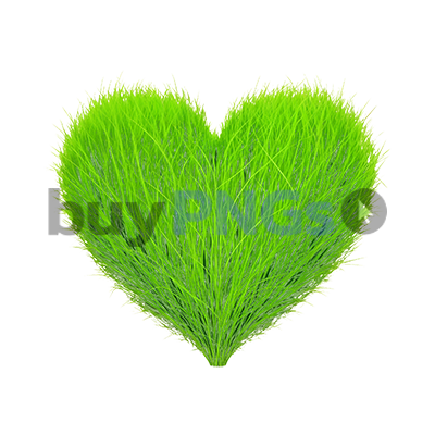 heart shape grass png