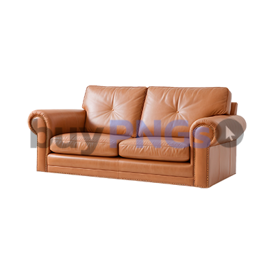 brown leather couch sofa seat