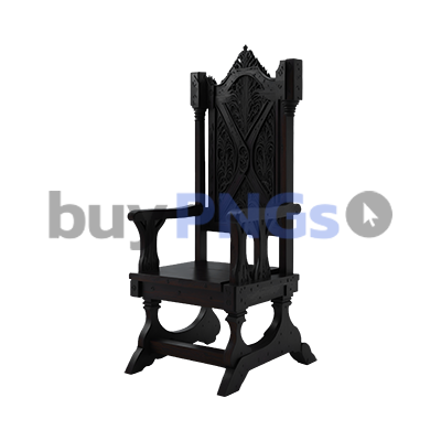 medieval king throne chair