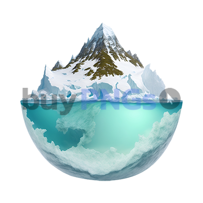 iceberg mountain png