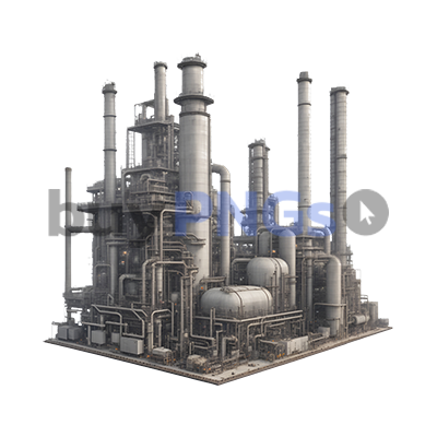 industrial oil refinery plant