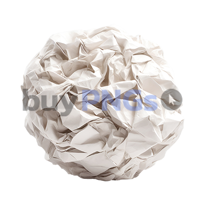 paper rubbish ball