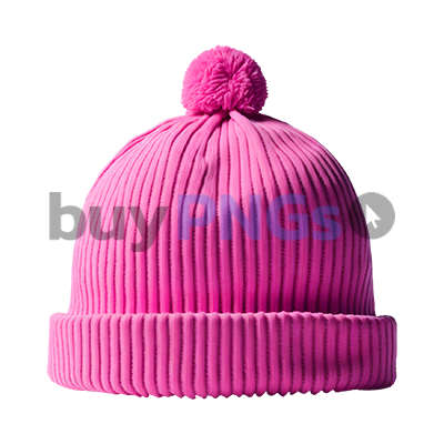 pink winter hat