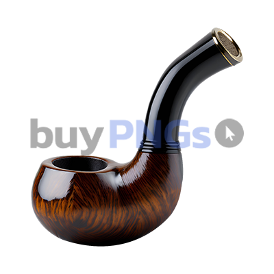 wood smoking pipe