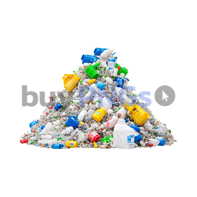 plastic waste pile png