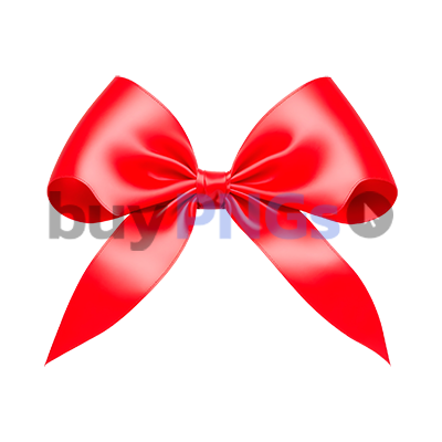 elegant red bow