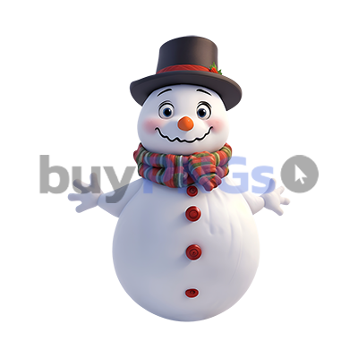 funny snowman