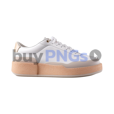 white summer woman casual sport shoe