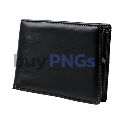 thick leather wallet side