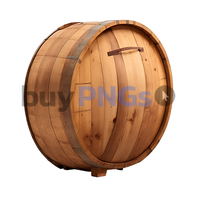 Wooden wine barrel barrique