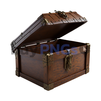 wooden treasure chest