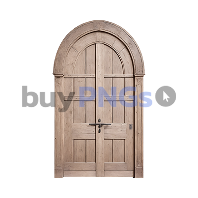 wooden castle door