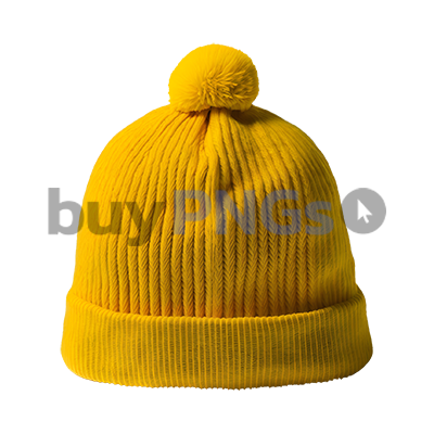 yellow winter hat